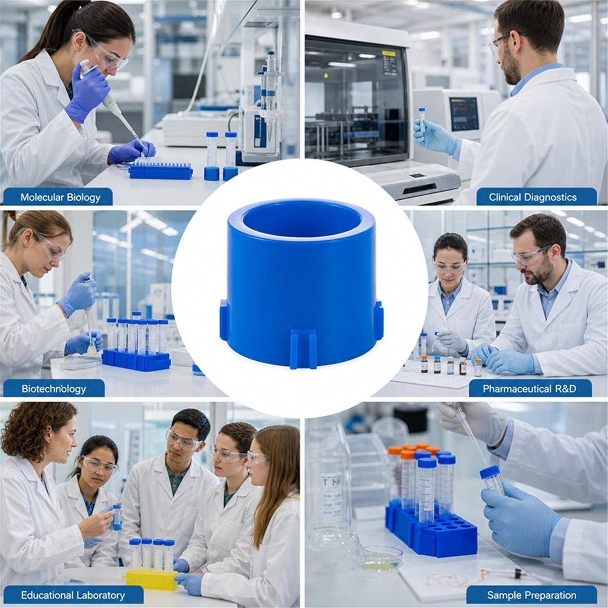 Hobby Science Lab - Rak Tabung Sentrifugal A1380K, Penyangga Tabung