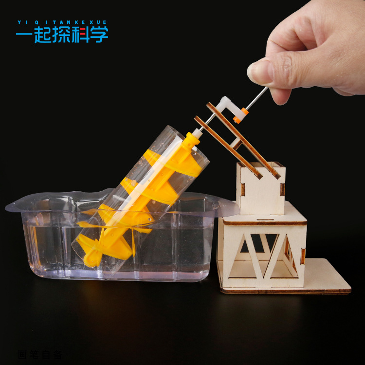 Science Project Kit - Percobaan Ilmiah Roda Air Archimedes Proyek