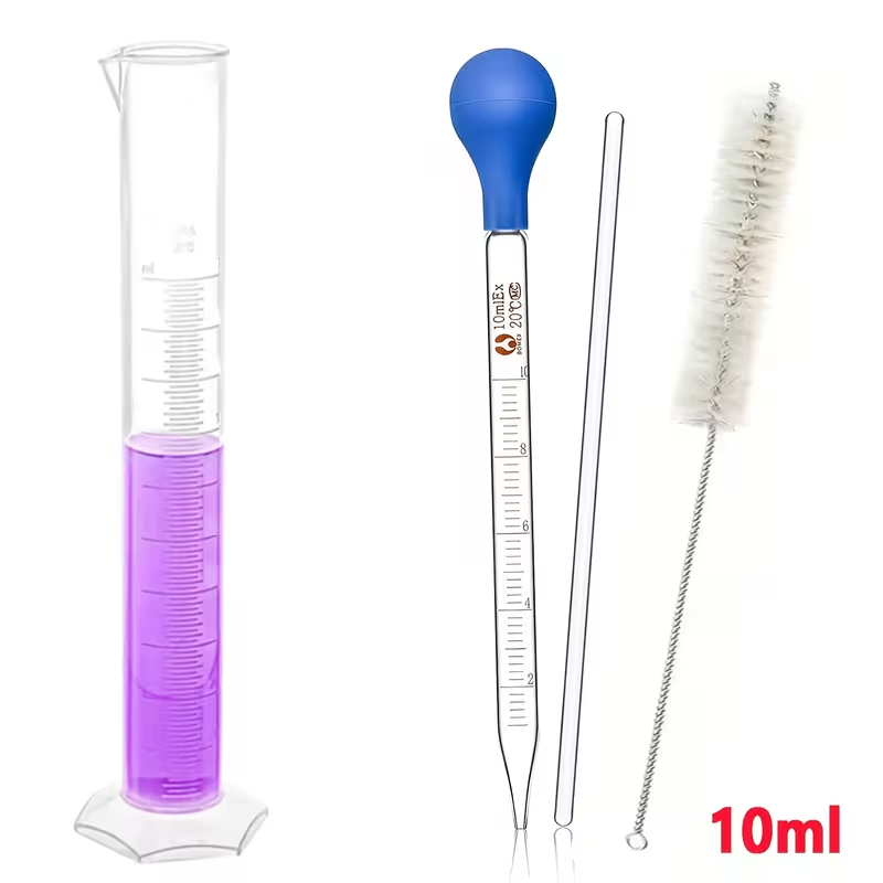Satu set alat penetes kaca unt - Science Experiment ulasan dan harga