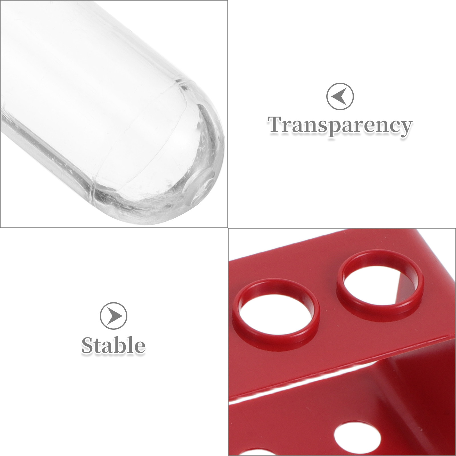 1Set Tabung Uji Sains Plastik  - Science Experiment ulasan dan harga