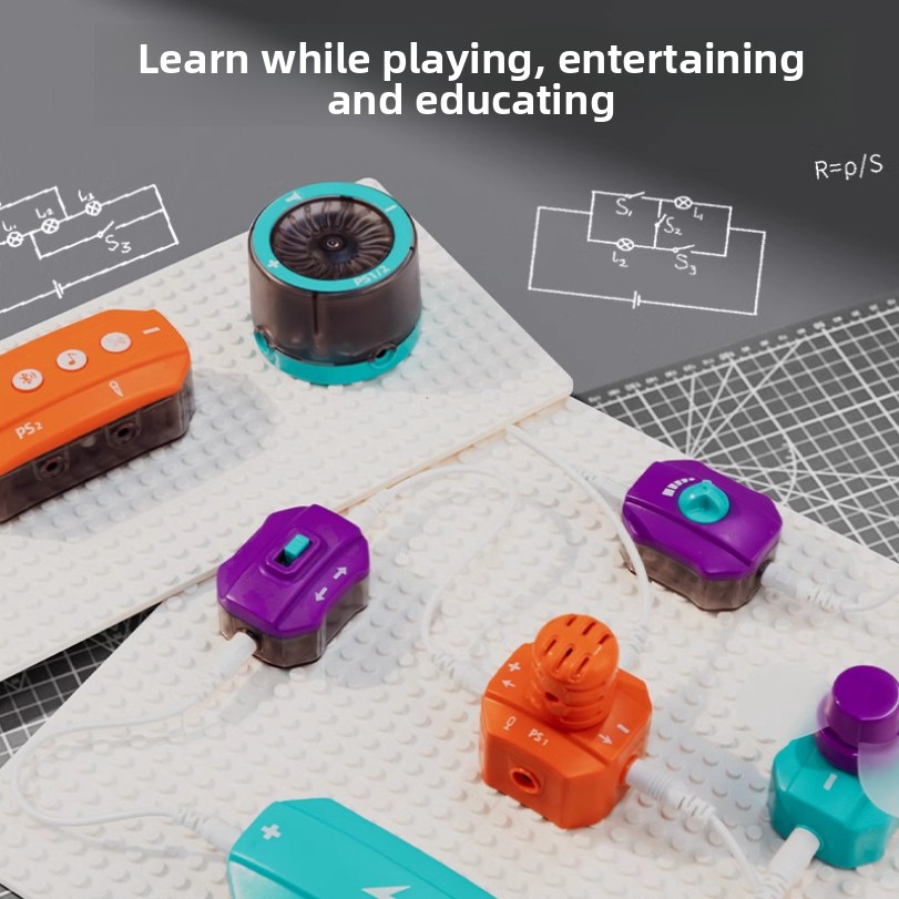 Percobaan Sirkuit Blok Banguna - Science Toys Diy ulasan dan harga