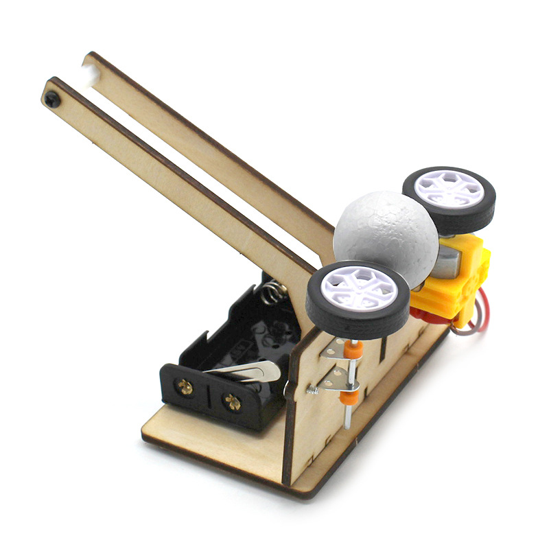 Perangkat Pelontar Bola Otomat - Science Toys Diy ulasan dan harga