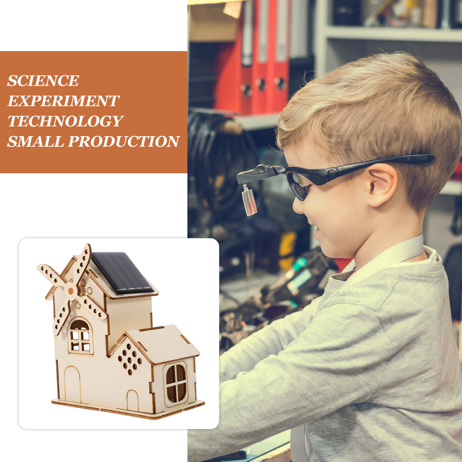 1Set Kit Perakitan Kincir Angi - Science Project Kit ulasan dan harga