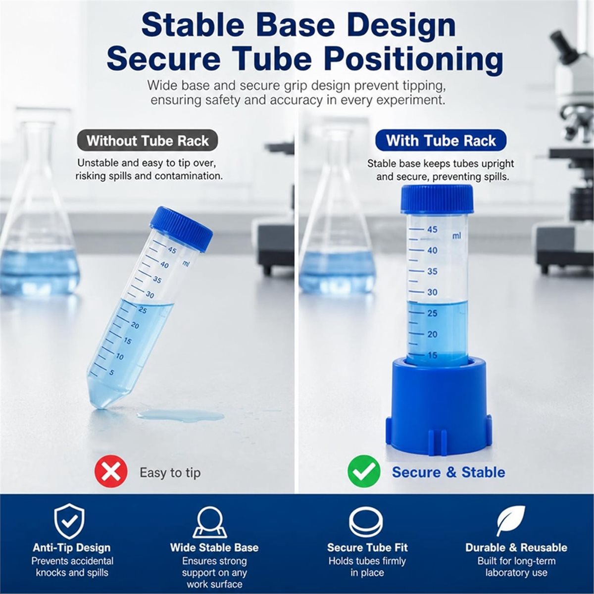 Rak Tabung Sentrifugal A1381K, - Hobby Science Lab ulasan dan harga